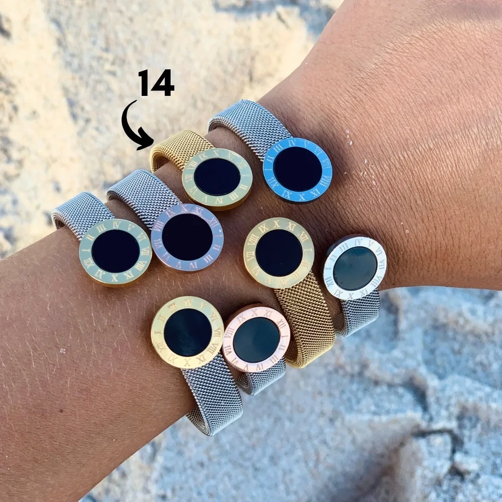 NEW Cable Bracelet Collection Silver Gold Stainless Steel